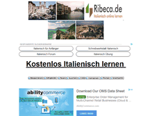 Tablet Screenshot of italienischfrage.net
